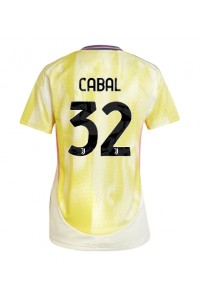 Fotbalové Dres Juventus Juan Cabal #32 Dámské Venkovní Oblečení 2024-25 Krátký Rukáv